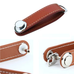 Leather Car Key Pouch Wallet Holder Organizer