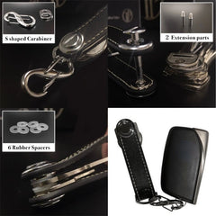 Car Key Pouch Bag Wallet Leather Keychain