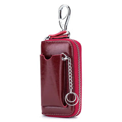 Car Key Wallet Pouch Bag Case Holder Chain Organizer Pouch
