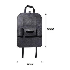 Car Seat Back Felt Organizer Protective Pocket Bag Cover