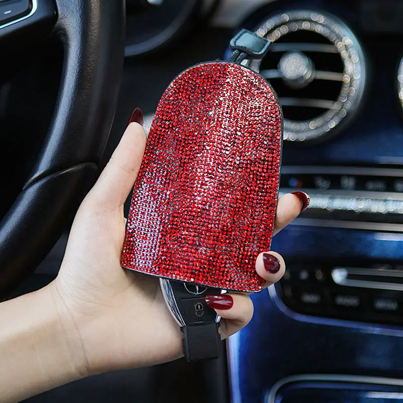 Crystal Car Key Case Ladies Personalized Key Cover