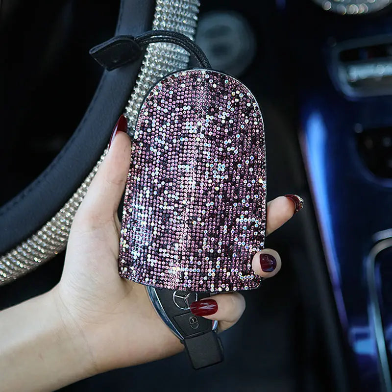 Crystal Car Key Case Ladies Personalized Key Cover