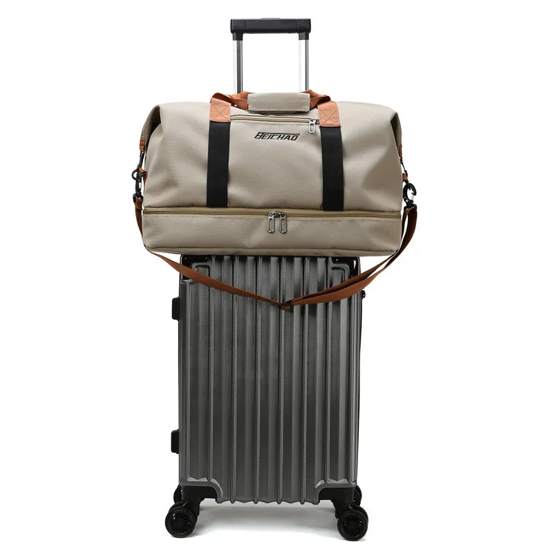Large Capacity Carry Luggage Handbag for Short Trips