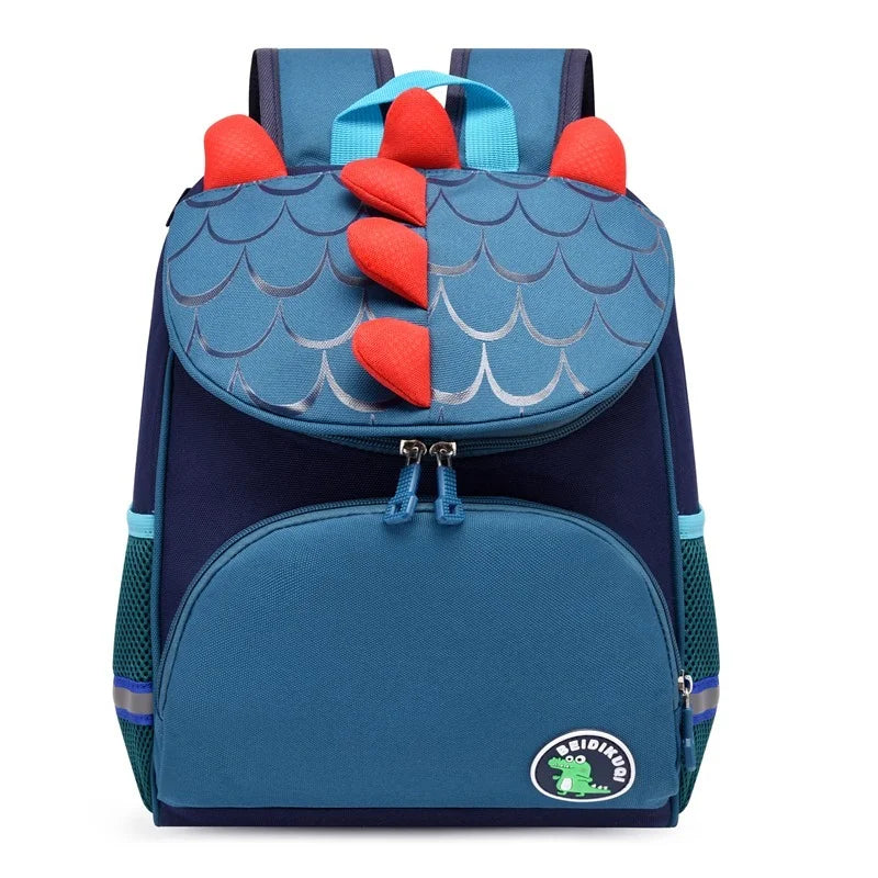 3D Dinosaur Kids Backpack Preschool Bag Boys Girls Toddler Schoolbag