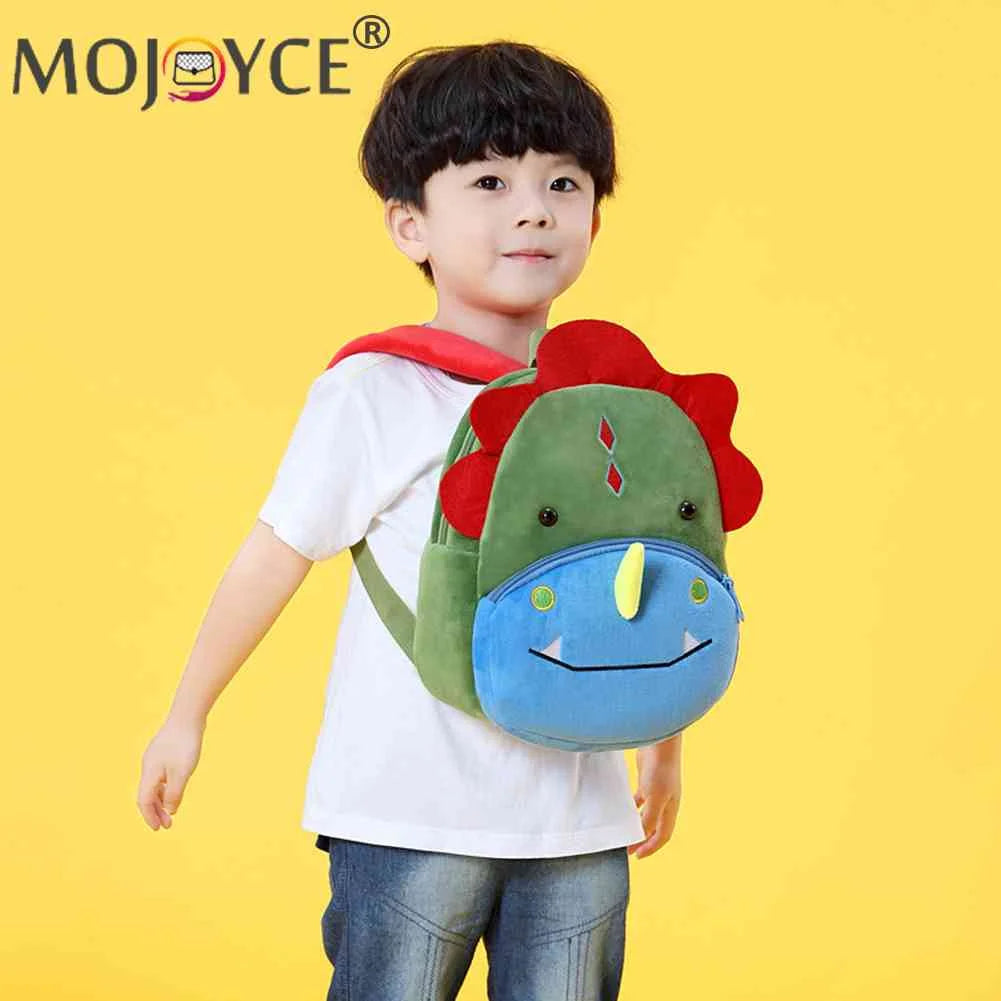 Cartoon Animal Backpack Plush Kids Book Bag Travel Bookbags School Bags