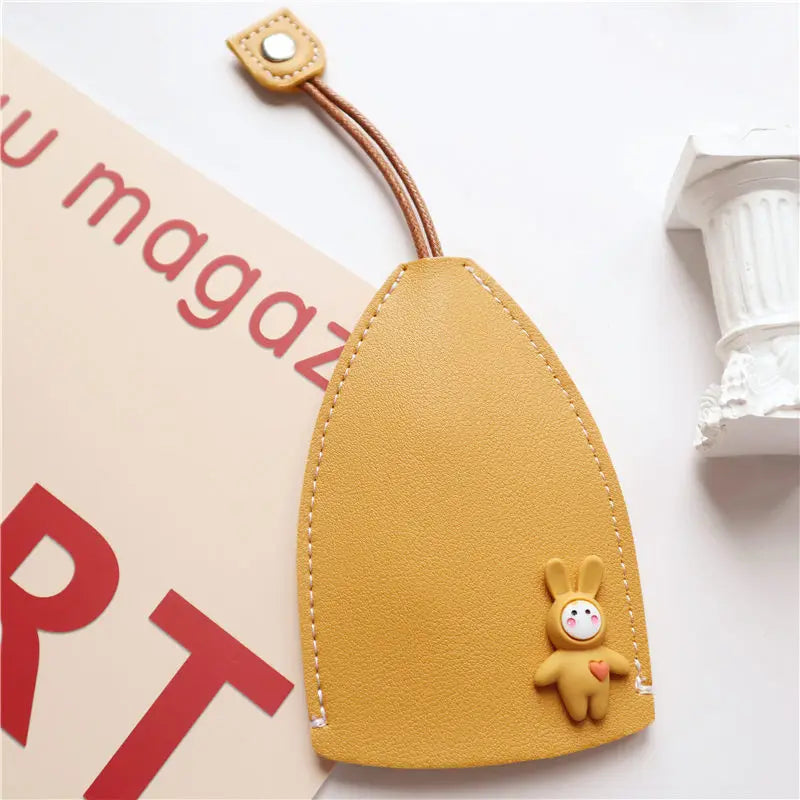Cartoon Animals Key Bag PU Leather Key Wallets Holder Case