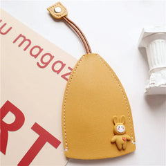 Cartoon Animals Key Bag PU Leather Key Wallets Holder Case