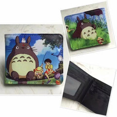 Cartoon Anime Wallet PU Leather Purse Cosplay Short Wallets Gift