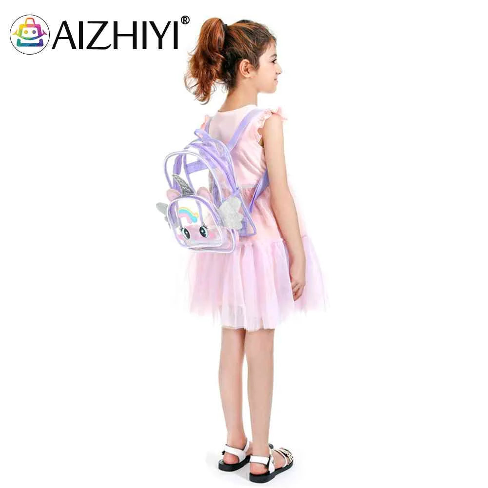 Clear Big Eyes Cartoon Backpack for Kids Girl Boy Children School Bags