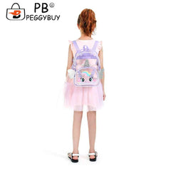 Transparent Big Eyes Kids Backpack Clear Cartoon School Bag Teen Summer