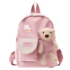 Cartoon Bear Toy School Bag for Kids Kindergarten Children