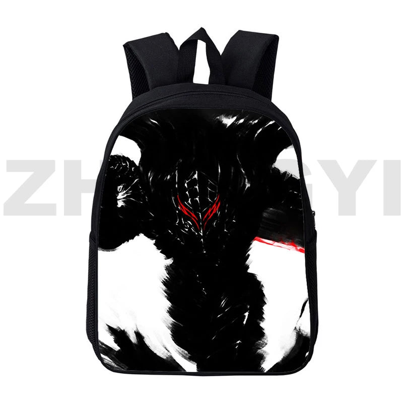 Anime 3D Berserk Backpack Harajuku Teen Schoolbag 16 Inch Laptop Rucksack