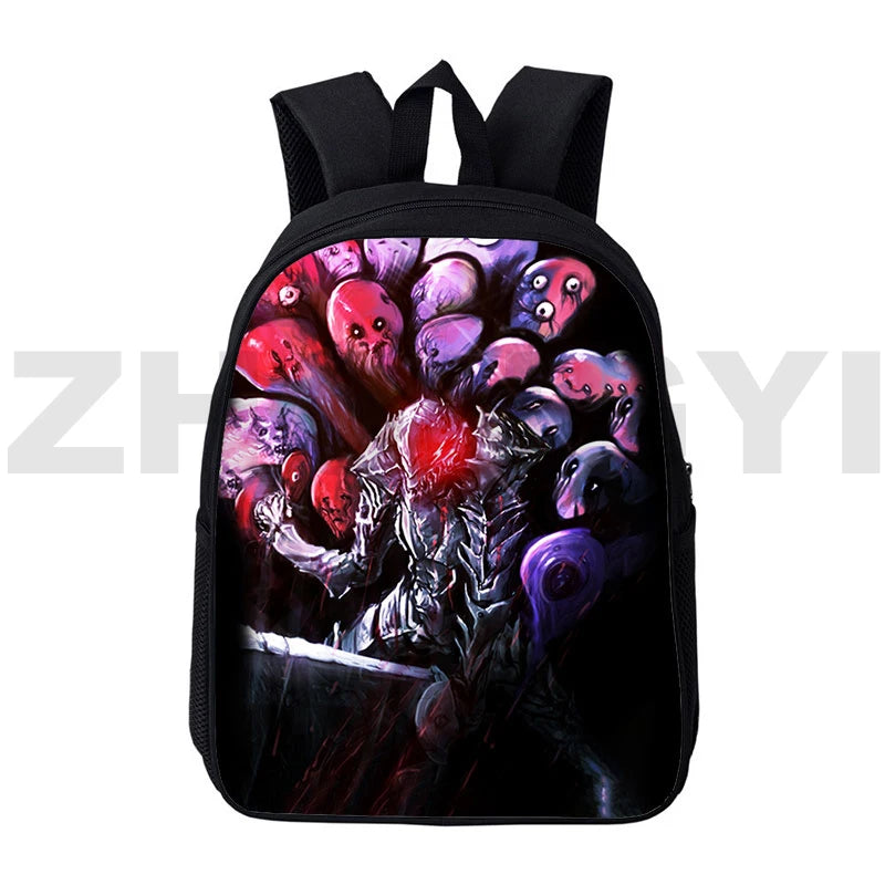 Anime 3D Berserk Backpack Harajuku Teen Schoolbag 16 Inch Laptop Rucksack