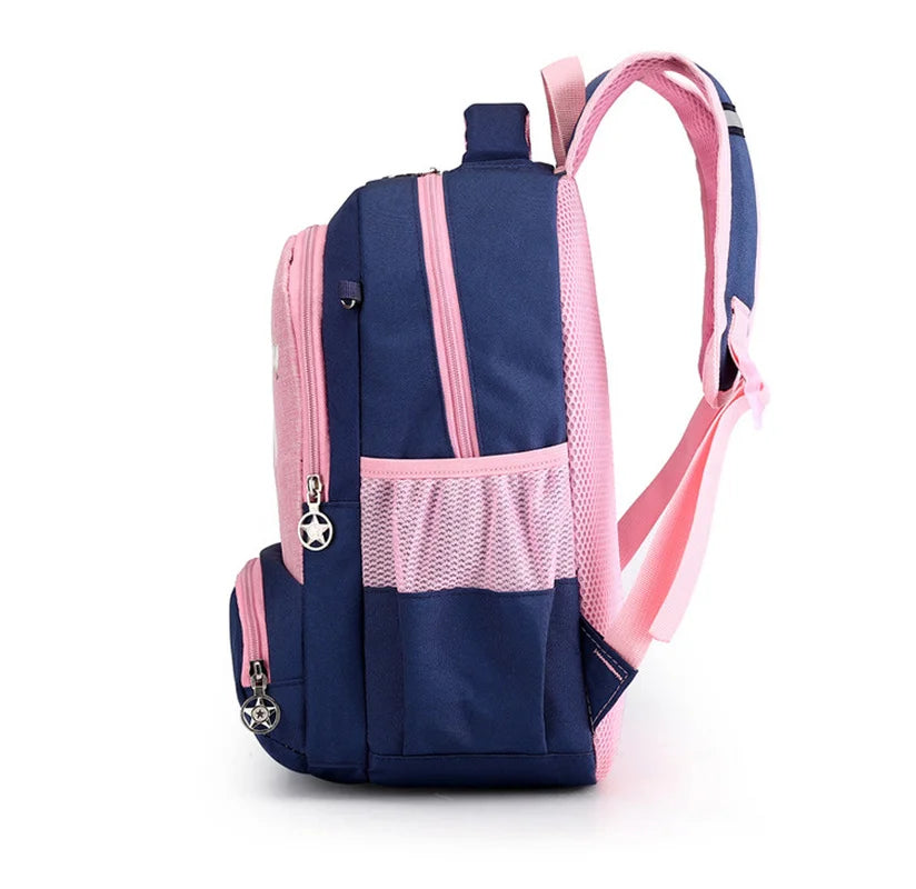 Cartoon Kids School Bags Boys Girls Lightweight Waterproof Backpack