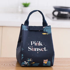 Cartoon Cooler Lunch Bag Insulated Waterproof Storage