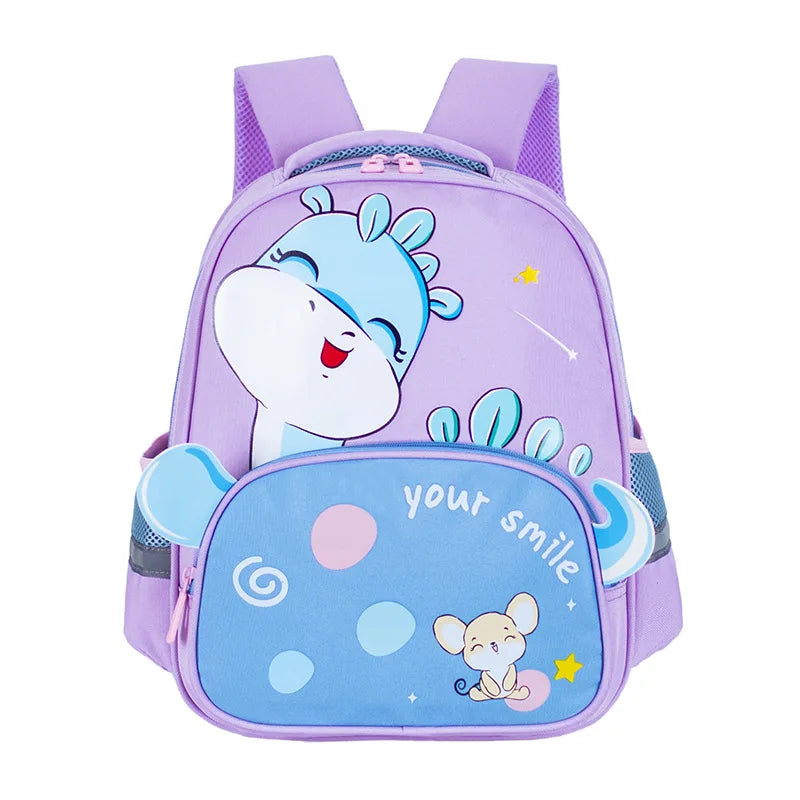 Dinosaur Backpack Kindergarten Schoolbag Boy Girl Oxford Backpack