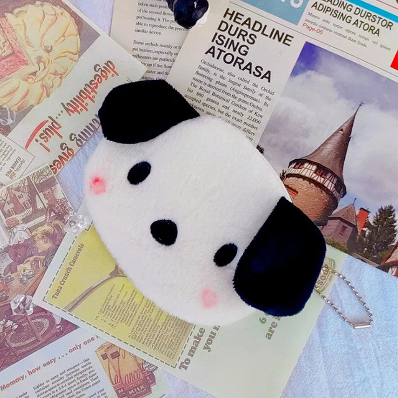 Cartoon Dog Children Coin Purse Plush Wallet
