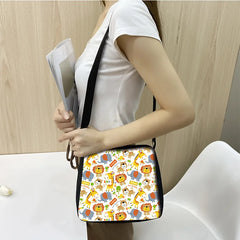 Animal Print Underarm Bag Adjustable Shoulder Shopping Tote