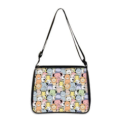 Animal Print Underarm Bag Adjustable Shoulder Shopping Tote