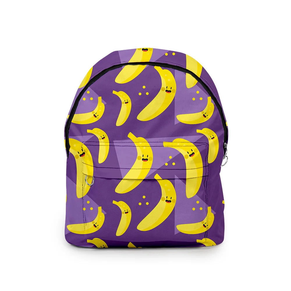 Funny Fruit Student Backpacks Waterproof Boys/Girls Travel Bags