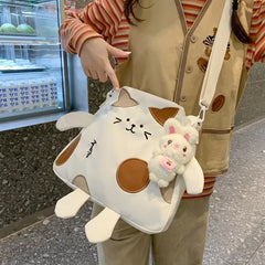 Japanese One-Shoulder Women's Bag Postman Bag