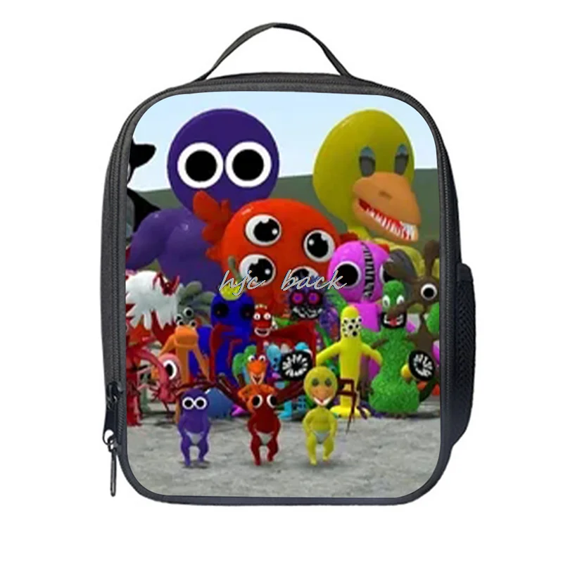 Rainbow Cartoon Lunch Bag Insulated Thermal Lunch Box