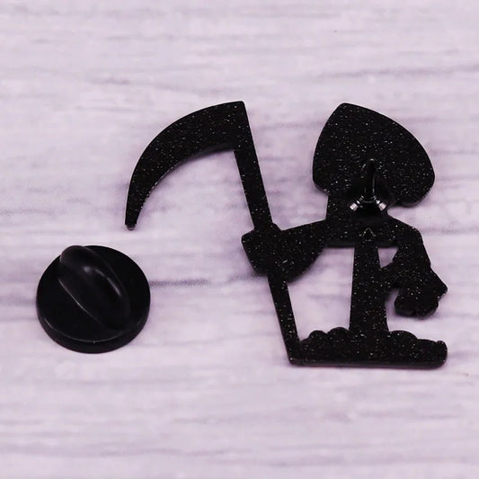 Halloween Cartoon Movie Style Backpack Enamel Pin