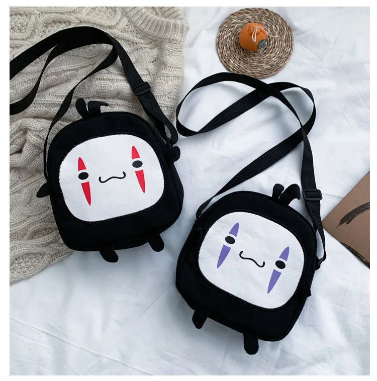 No Face Man Bag Hayao Miyazaki Spirited Away Messenger Bag