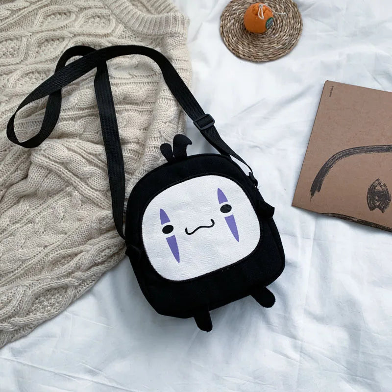 No Face Man Bag Hayao Miyazaki Spirited Away Messenger Bag