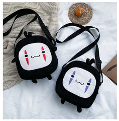 No Face Man Messenger Bag for Halloween Party
