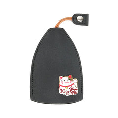 Cartoon PU Leather Key Bag - Unisex Key Wallets