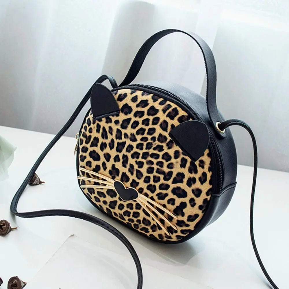 Vintage Cartoon Print Shopper Bag with Shoulder Strap