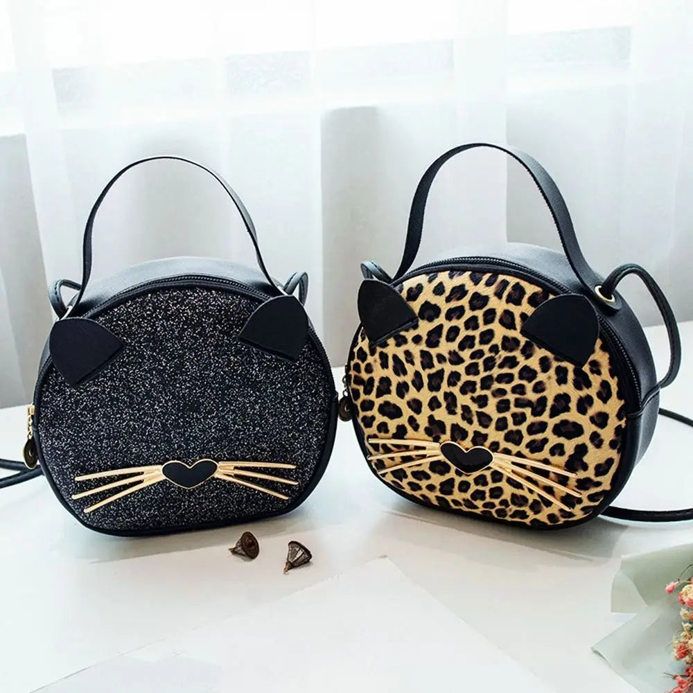 Vintage Cartoon Print Shopper Bag with Shoulder Strap