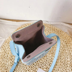 Fruit Milk Banana Strawberry Women Shoulder Mini Bag