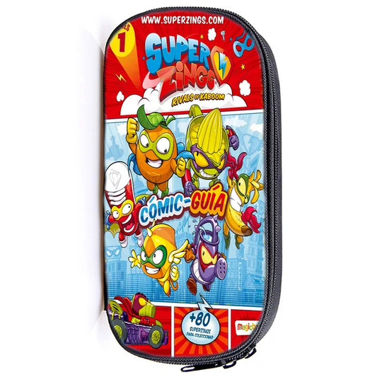 Cartoon Zings Cosmetic Case Pencil Bag Kid Stationary School Supplies Gift