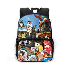 Totoro Spirited Away School Backpack for Kids