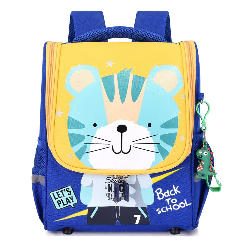 Cartoon Unicorn Print Kids School Bag Baby Boys Girls Kindergarten Backpack