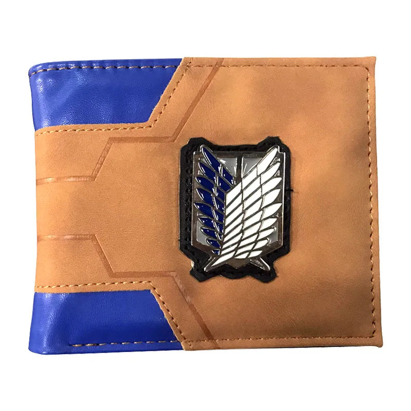 Anime Cartoon Short Wallet Bi Fold Purse for Young