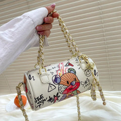 Cartoons Graffiti Crossbody Bags For Women