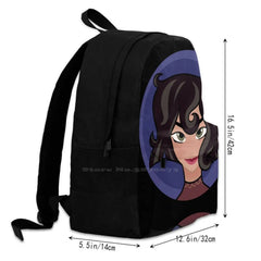 Cassandra 3D Print Backpack Casual Bag Tangled The Series Tangled