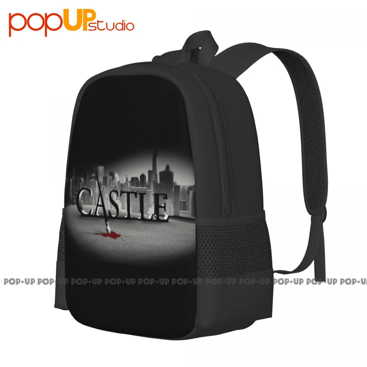 Castle TV Series Backpack Large Capacity Print Personalised Bags For Travel