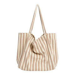 Casual Women Shopper Canvas Tote Bag Large Capacity Shoulder Bag