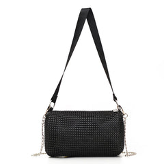 Glittering Chain Shoulder Bag Women Crossbody Messenger Handbags