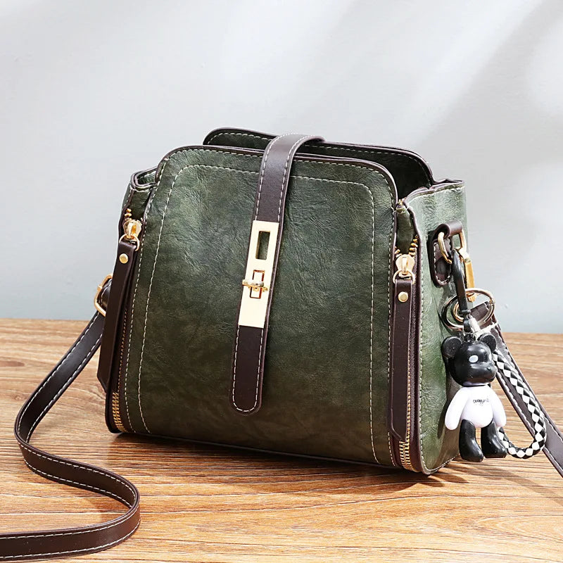 Retro Handbag Messenger Bag Women All-match Autumn Shoulder Bag