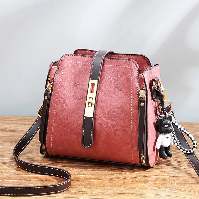 Retro Handbag Messenger Bag Women All-match Autumn Shoulder Bag