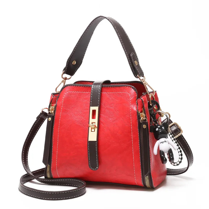 Retro Handbag Messenger Bag Women All-match Autumn Shoulder Bag