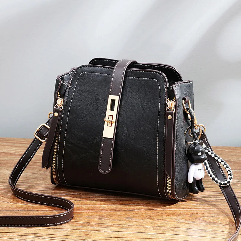 Retro Handbag Messenger Bag All-match Women's Shoulder Bag