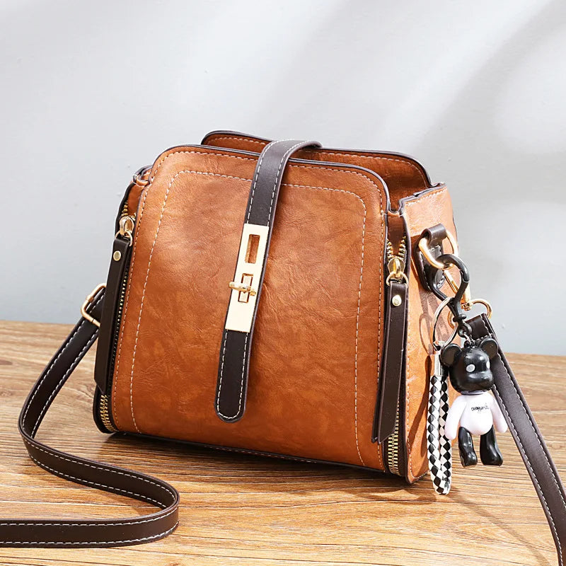 Retro Handbag Messenger Bag Women All-match Autumn Shoulder Bag