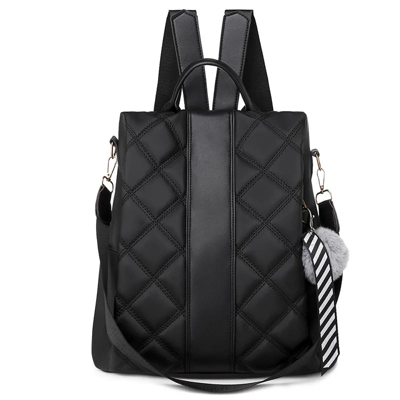 Casual Anti-theft Women's Backpack Oxford Shoulder Bags Large Capacity