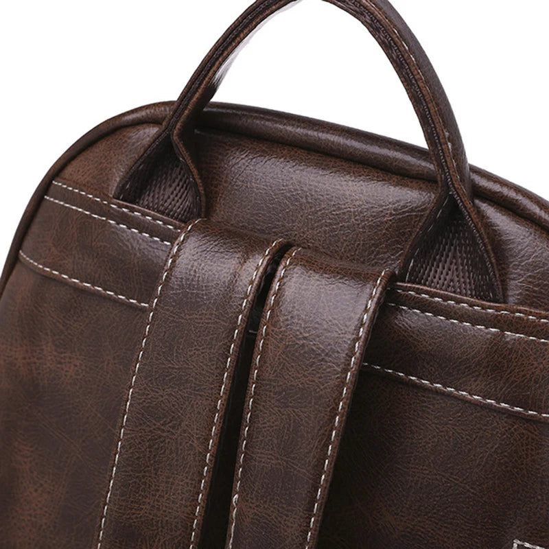 PU Leather Backpack for Girls Small Backpacks Mochila